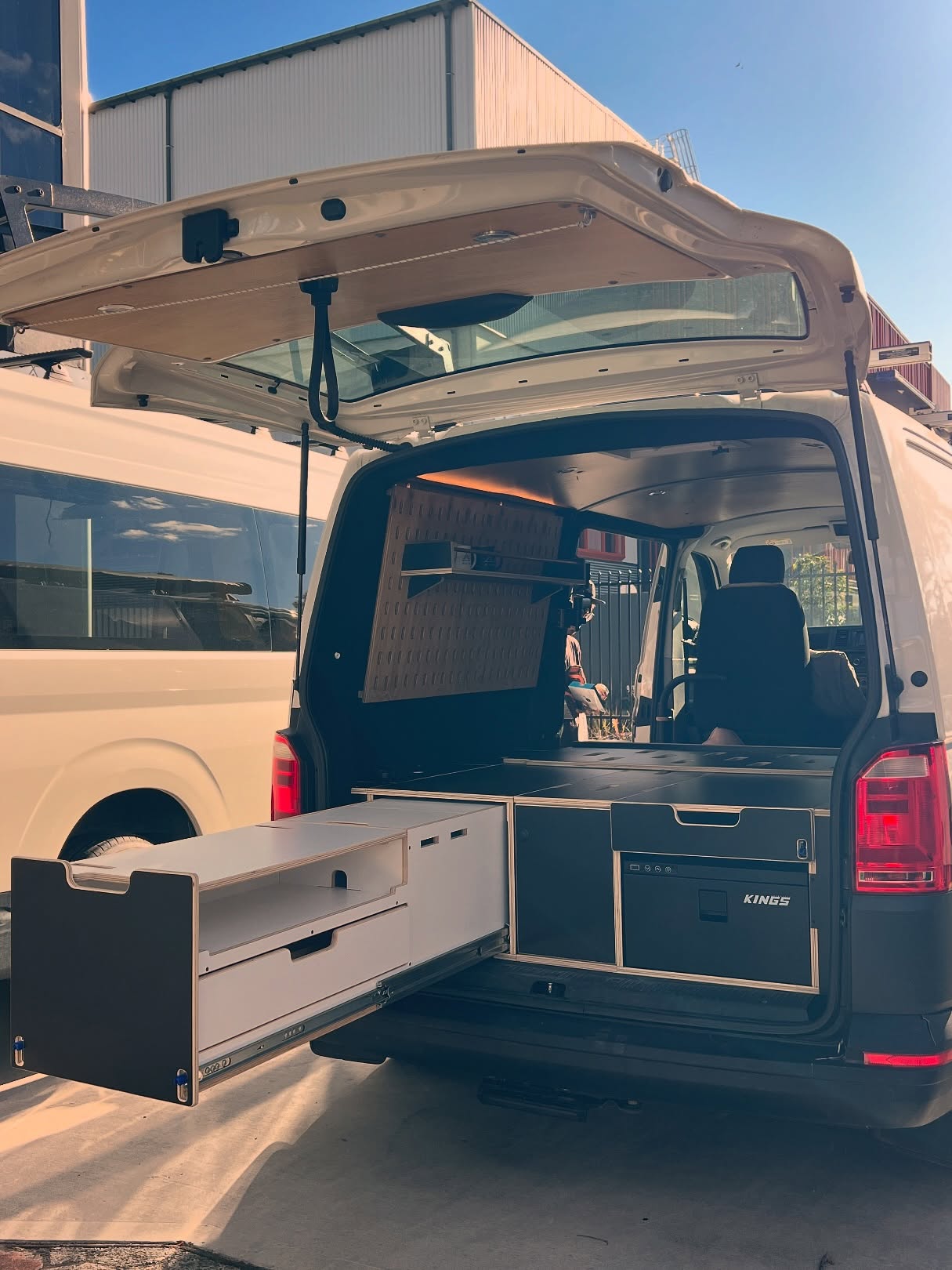 A Funky Transformation in Progress 🛠️🪚🪓
Featuring a bold and immersive theme design 🧰🥃🎺
From the outside, it’s a modern VW Multivan — inside, it’s a portal to another era. Inspired by the elegance and raw utility of the 1930s, this unique conversion features a theme design that blends military ruggedness with bourgeois charm, creating an immersive atmosphere of timeless character.
Custom details like leather, crystal glasses, a mini axe, and a portable firepit bring warmth and story to the space — it’s less about convenience and more about intention.
With lounge-style wall cushions, hidden compartments, and tactile materials throughout, this van is designed to slow you down, stir your senses, and reconnect you to a slower, more deliberate rhythm of life.
Whether it’s a solo escape, a fireside vermut, or a shared ritual under the stars, this van invites presence. It’s not just a ride — it’s a theme-designed experience, a journey through time, built for those who value atmosphere over automation, and story over speed.
#KataMultivan #Katatheme #themedesign #camperlife
#vanbuild #australiavanlife #fitoutvan #camperconversion #camperlife #nomadlife #VanLife #campervan #VanLife #TravelEssentials #fullconversion #vanconversion #vanlifevirals #campervanconversion #tinyhome #homeonwheels #vanlifeideas #offgrid #outdoorliving #roadtrip